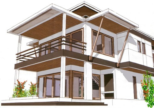Desain Arsitektur Rumah Minimalis-3